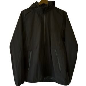 GAP Women’s Black Windbreaker Shell Sz L